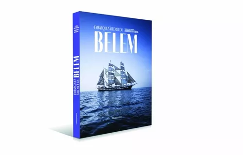 Livre sur le navire trois-mâts le Belem écris par Cyril Hofstein, Philippe Matsas et Marc P.G.Berthier.