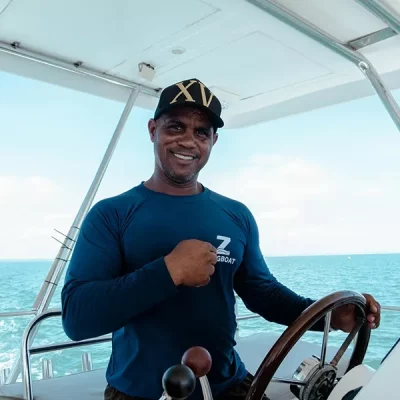 Portrait d'un membre d'équipage du Belem.